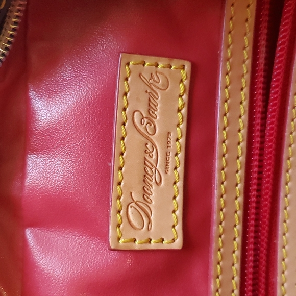 Dooney and Bourke blue pebbled leather bag - Picture 3 of 9